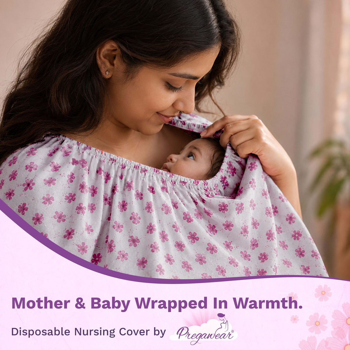 Disposable Lochia Maternity Panty with Nursing Cover Free Super Absorbent Postpartum Underwear for Heavy Bleeding After Delivery | Leak Guard Protection