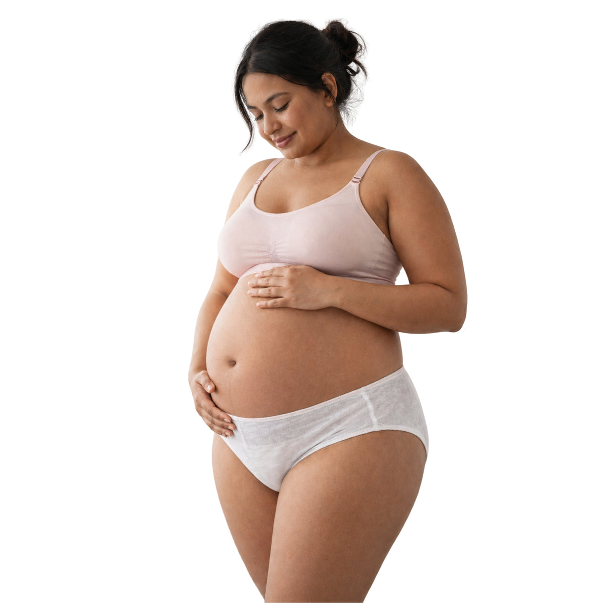 Disposable Lochia Maternity Panty with Nursing Cover Free Super Absorbent Postpartum Underwear for Heavy Bleeding After Delivery | Leak Guard Protection