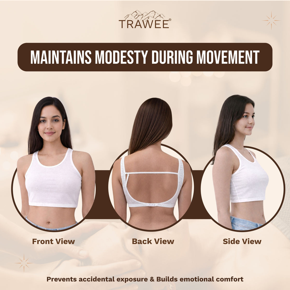 Disposable Spa Top for Women Soft, Breathable & Lightweight | Comfortable Single-Use Top for Spa, Salon, Massage, Beauty Treatments & Travel