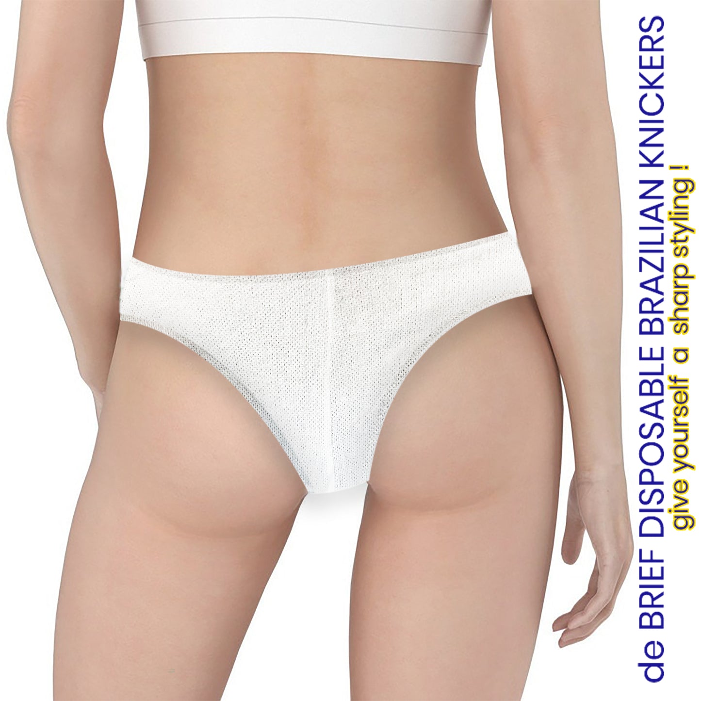 Trawee De Brief Disposable Panty for Women – premium non-transparent underwear