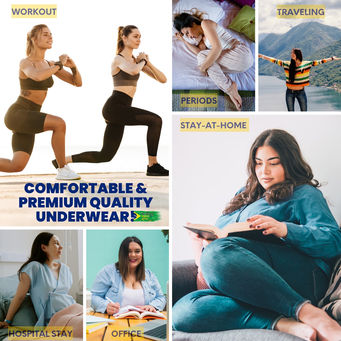 Trawee De Brief Disposable Panty for Women – premium non-transparent underwear