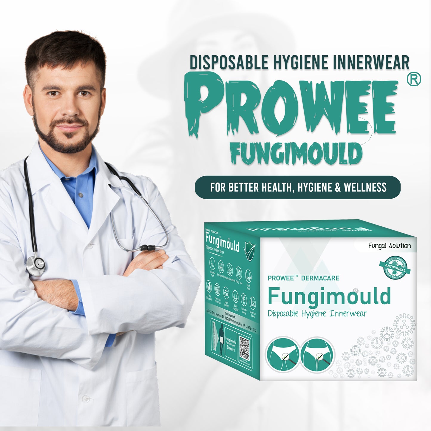 Prowee Fungimould underwear for men – anti-fungal, soap-allergy safe, and skin-friendly