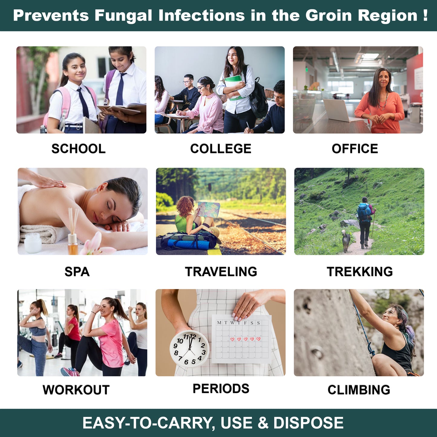 Prowee Fungimould breathable disposable undies for women anti-fungal, moisture-wicking, and infection-preventing