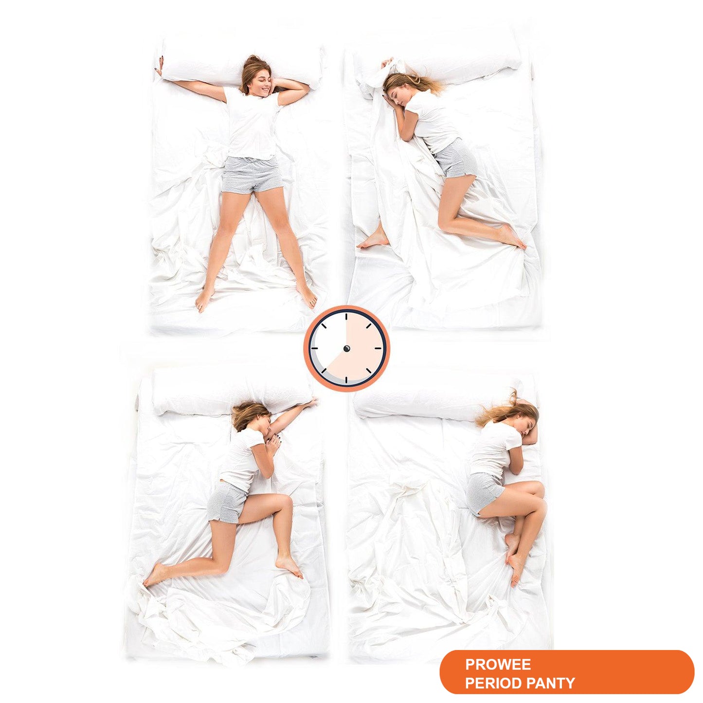 Disposable overnight period panties for women – soft, breathable, and worry-free