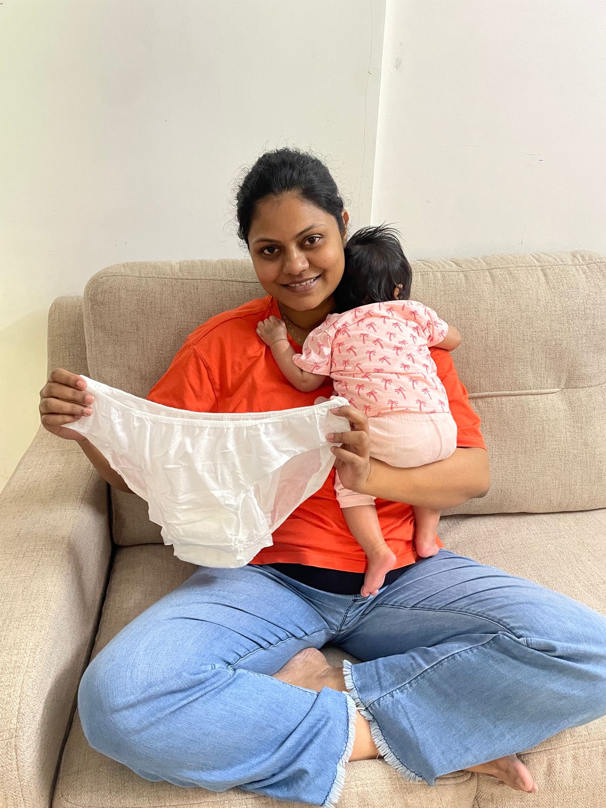 Pregawear Lochia Maternity C-Section Panty – Disposable Period Panty for Heavy Flow Postpartum, Rash-Free and Leak-Proof for Normal Delivery