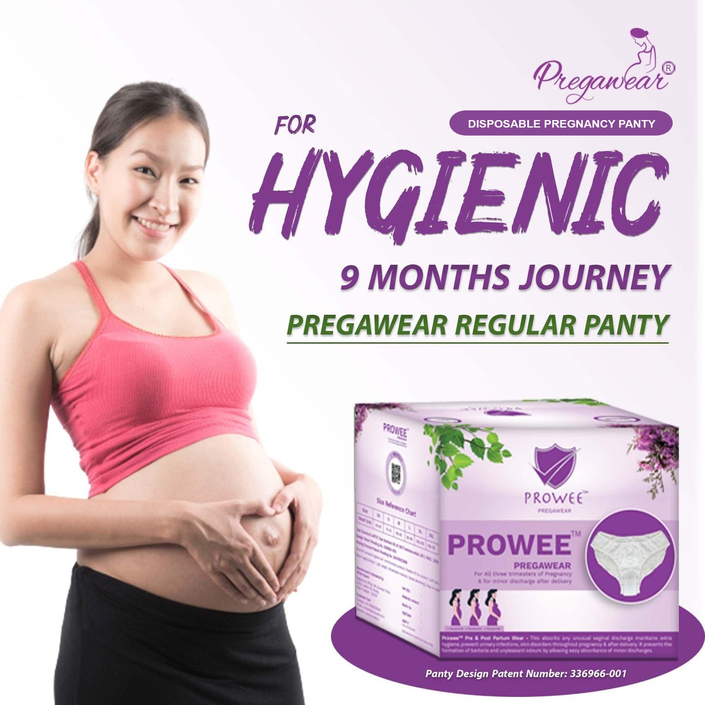 Pregawear disposable pregnancy panty – soft and breathable maternity underwear