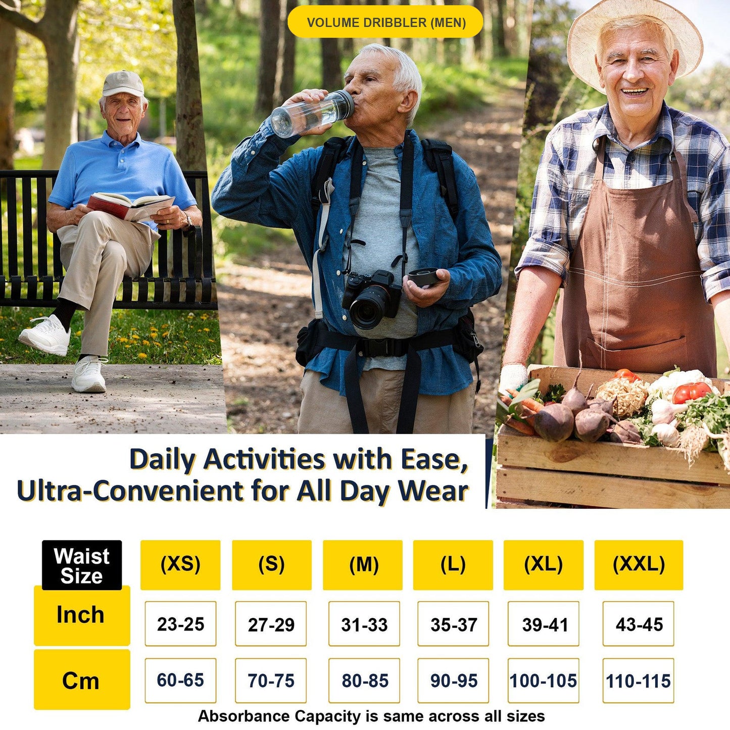 Leak-proof disposable innerwear for men – ideal for travel, hospital stays, or daily use