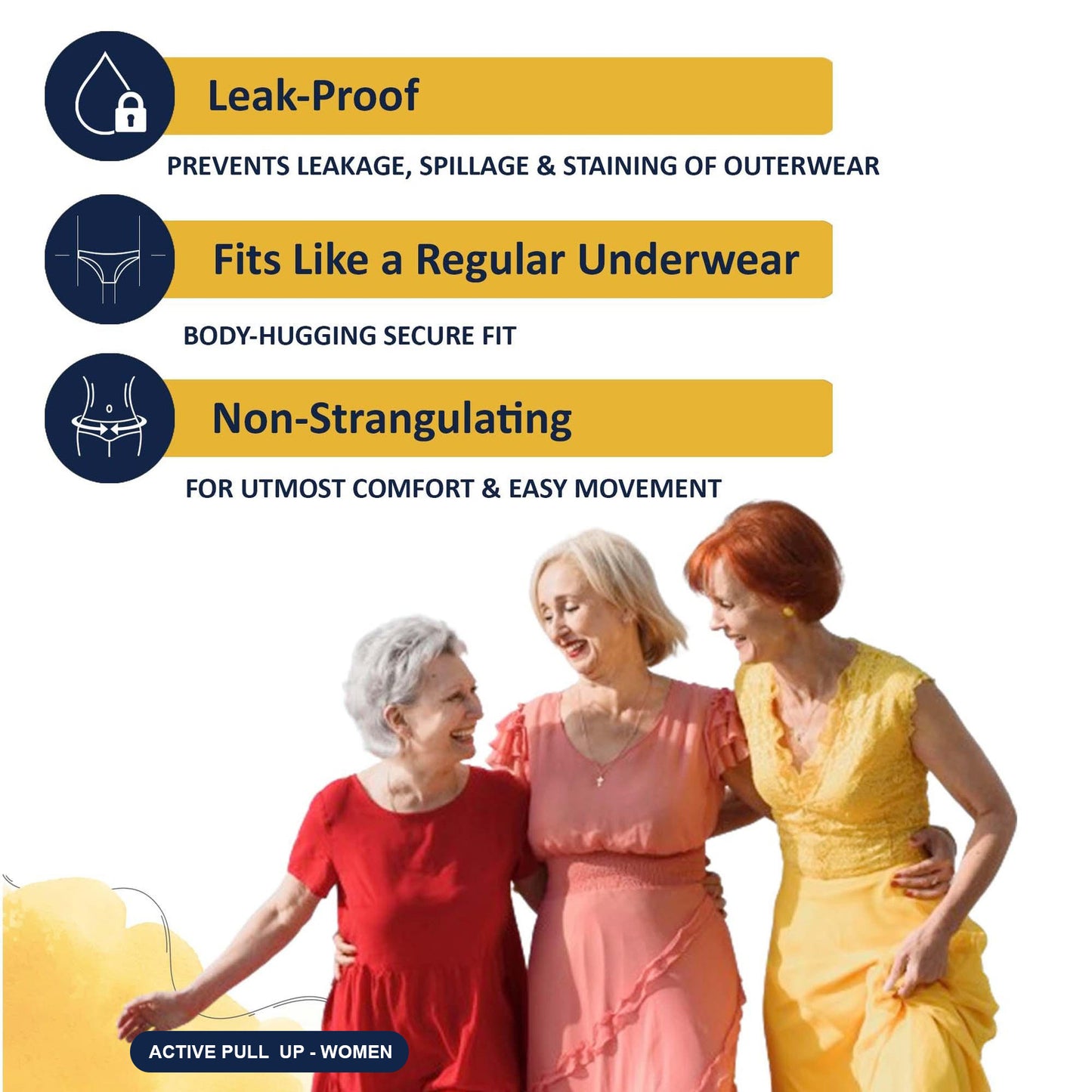 Prowee Active Pull-Up panties – microbe-protected, leak-proof incontinence solution for women