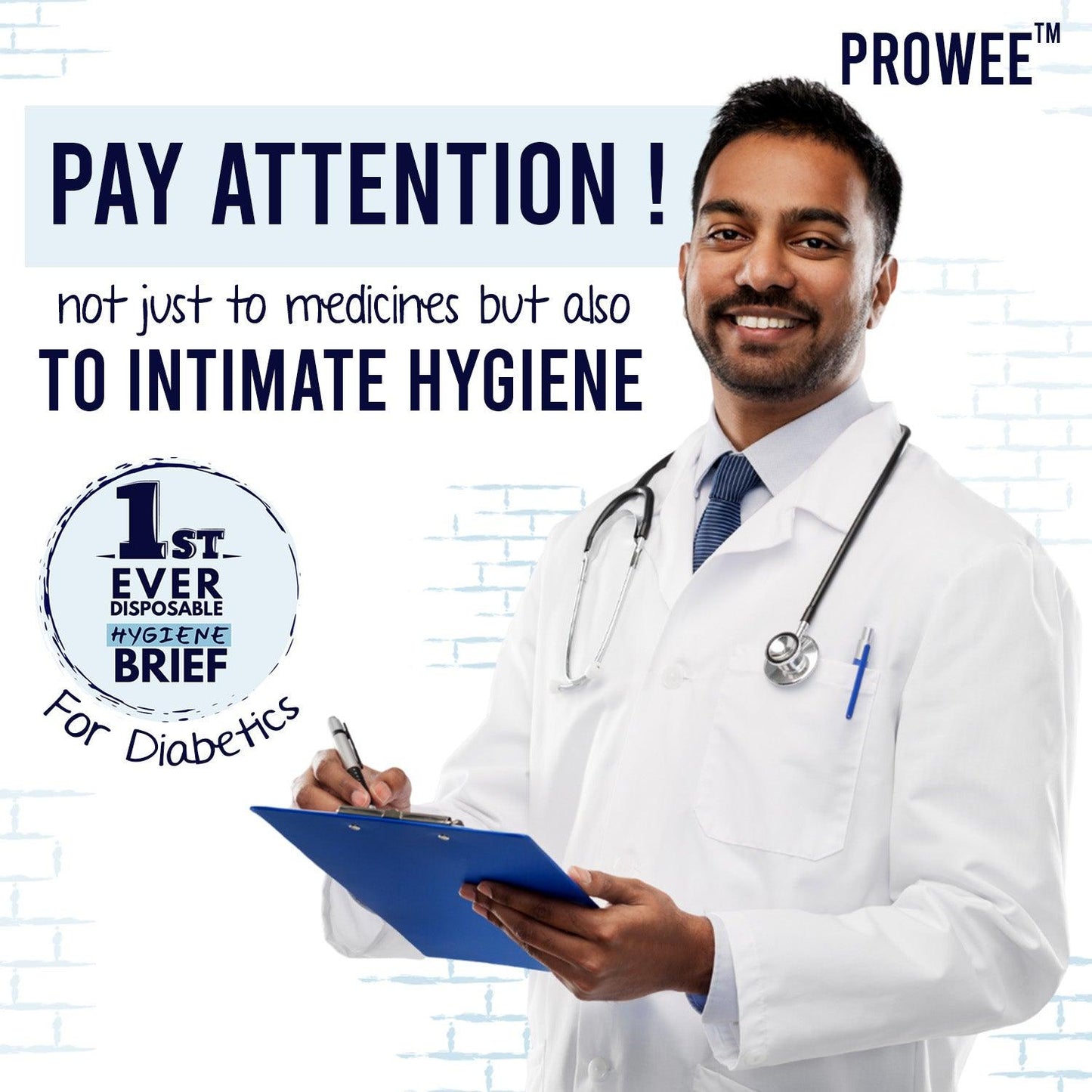 Prowee Diabetic Care Underwear for Men with Anti Fungal & Anti Bacterial Properties Prevents Infection & Moisture-Wicking - Prowee