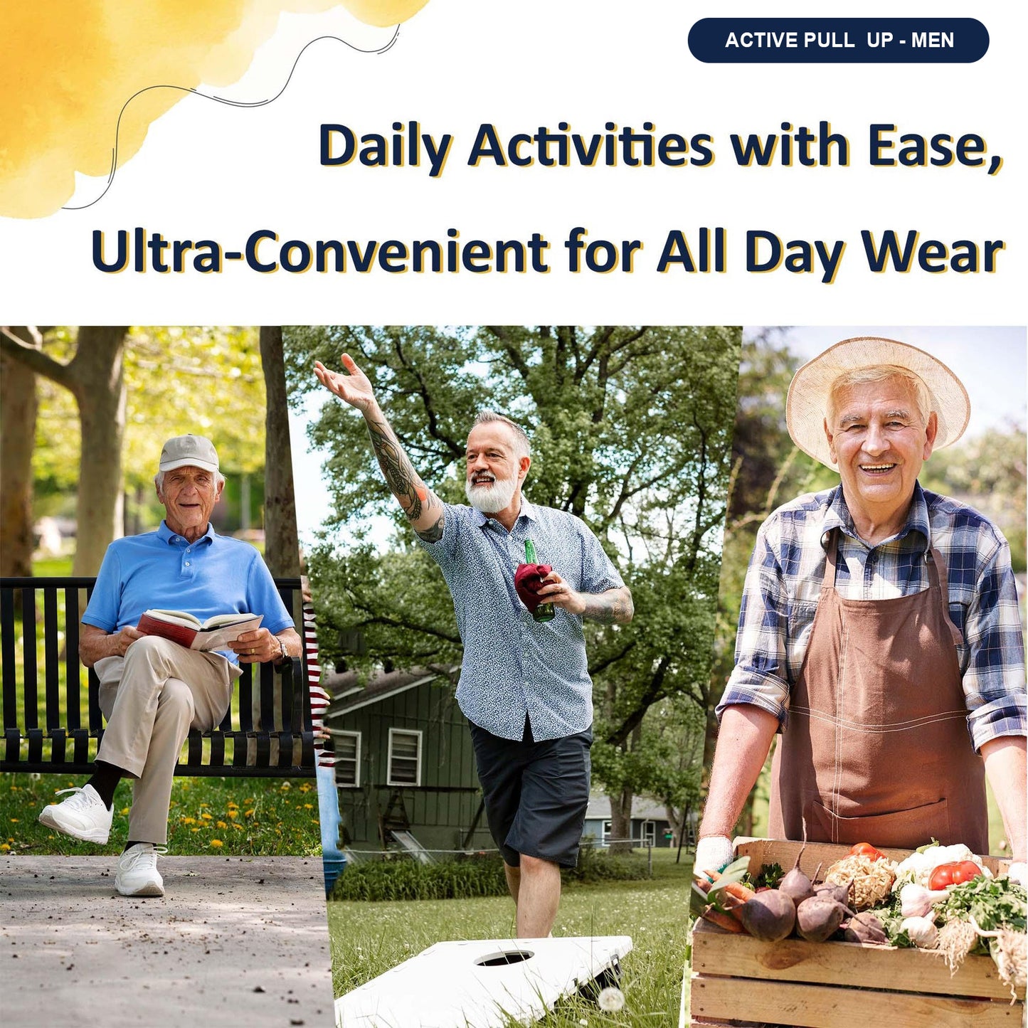 Prowee Active Pull-Up for men – XL disposable incontinence underwear with leak guard