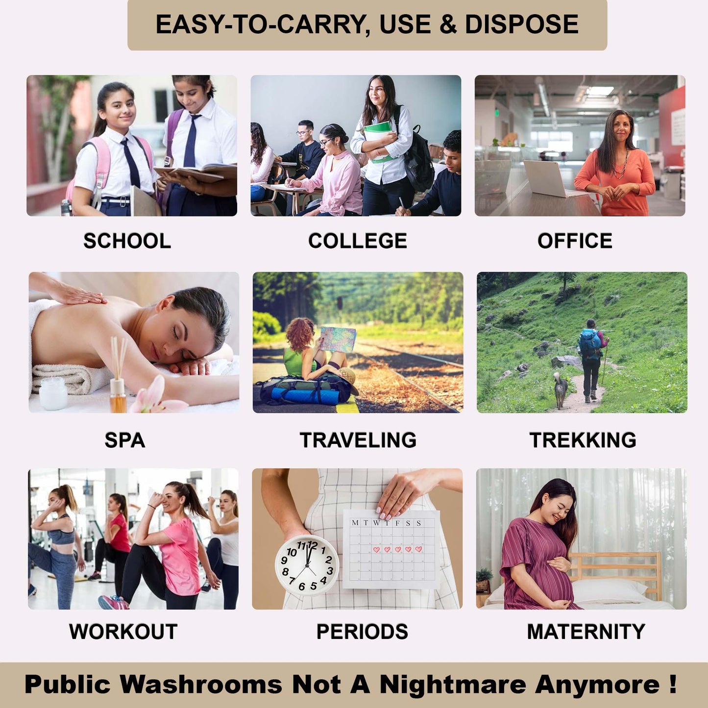 Trawee Disposable Innerwear Women - Panty for Daily Discharge Anti Fungal & Anti Bacteria Underwear Extra Hygiene No Discomfort - Prowee