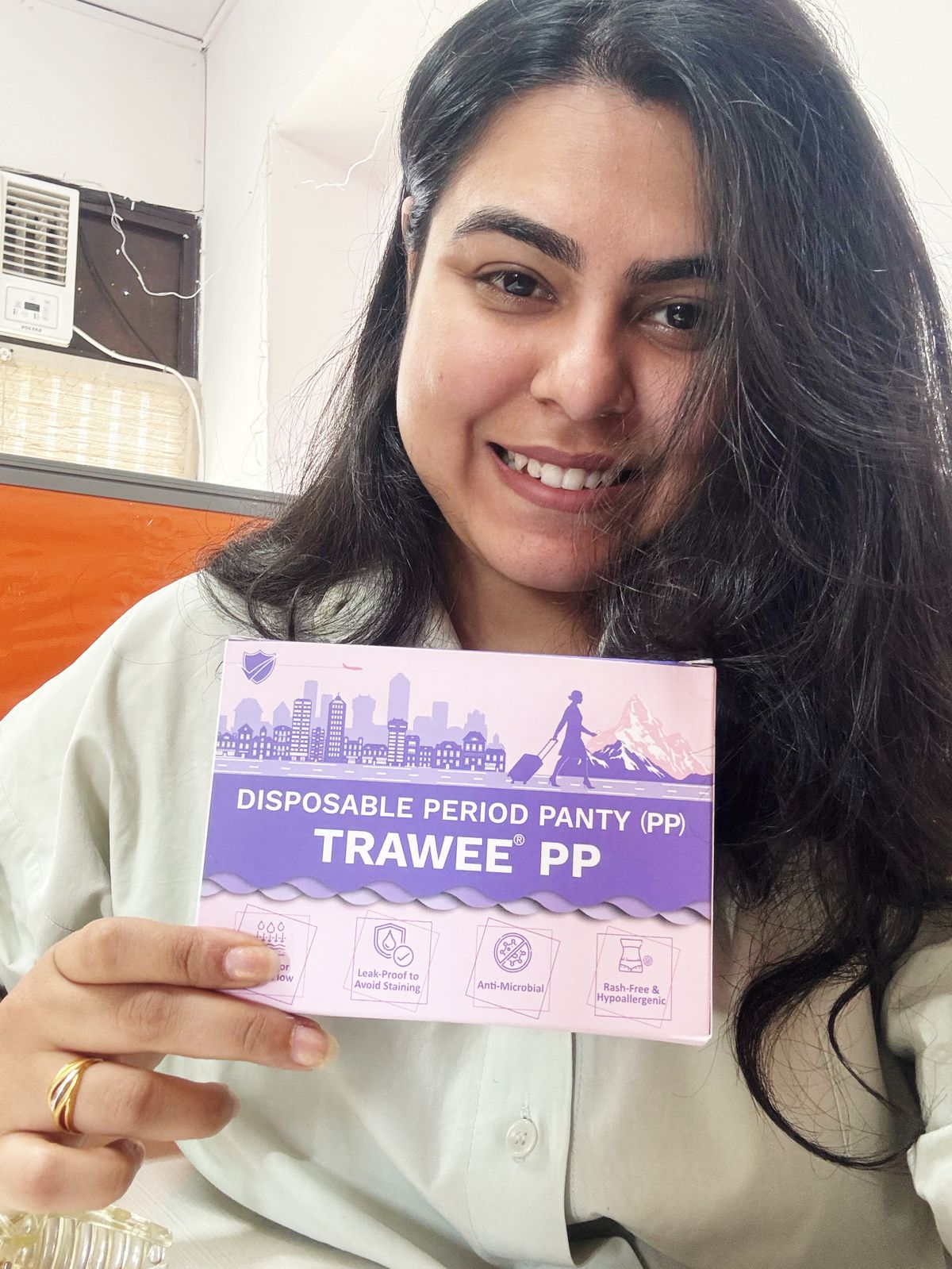 TRAWEE disposable period underwear for women – leak-proof, custom fit, and hygienic