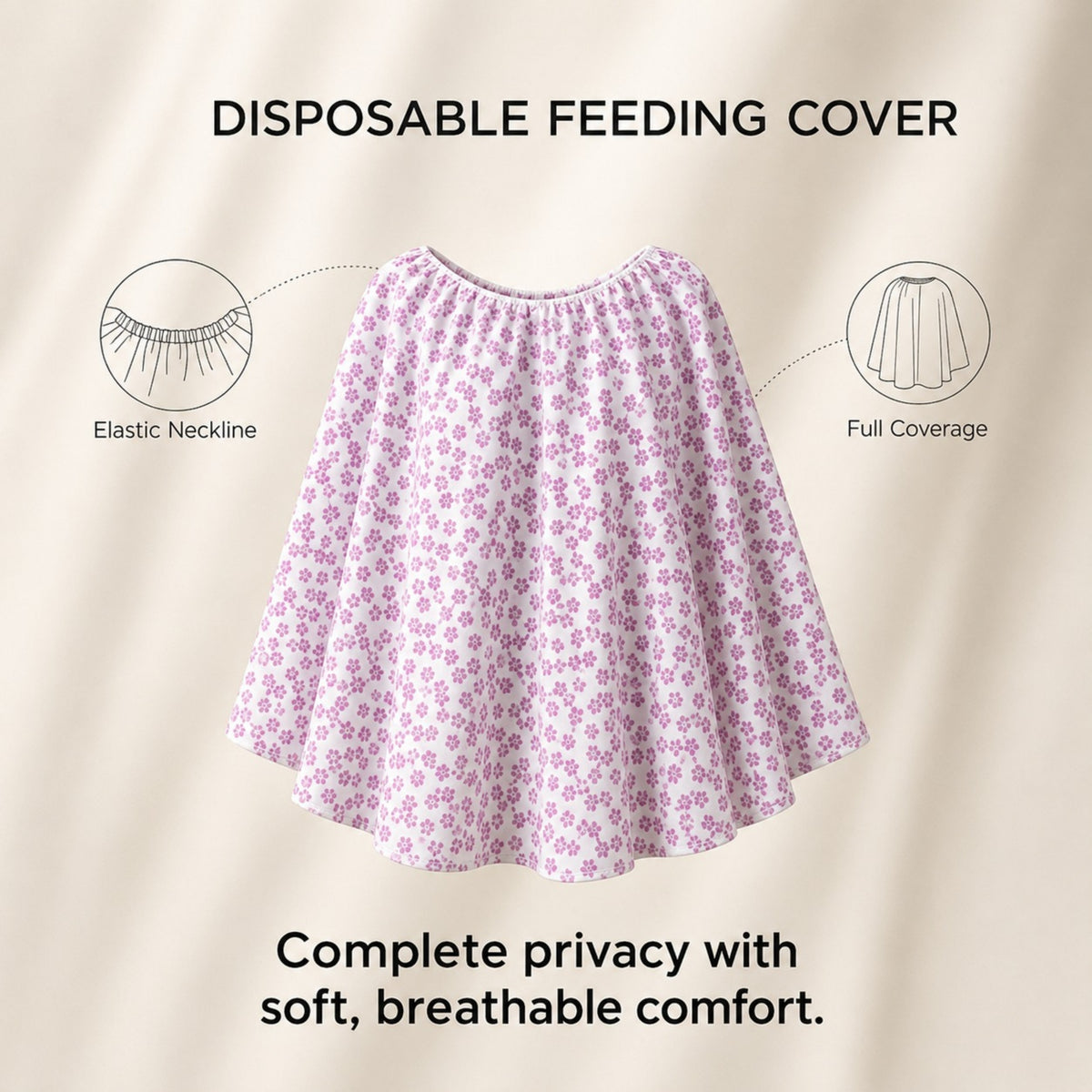 Disposable Lochia Maternity Panty with Nursing Cover Free Super Absorbent Postpartum Underwear for Heavy Bleeding After Delivery | Leak Guard Protection