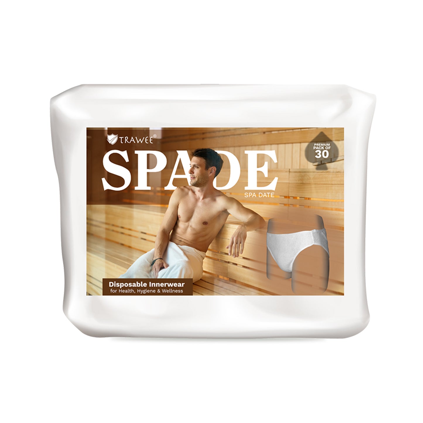 Trawee Disposable Spa Innerwear for Health & Wellness | Soft Comfortable Body Fit