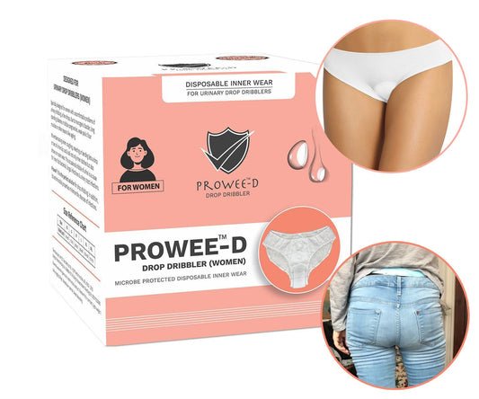 Prowee disposable briefs for women – leak-proof underwear for incontinence protection