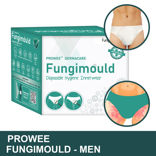 XL Size Disposable Briefs (Underwears) for Men with Fungal Infection Prevention Properties - Prowee Fungimould (Men)