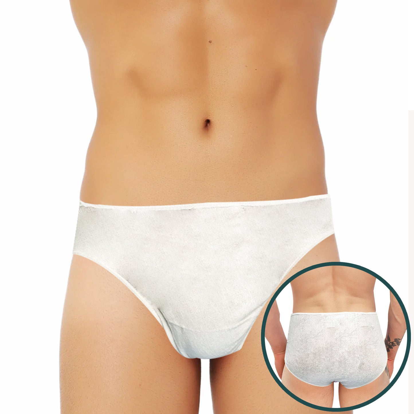 XL Size Disposable Briefs (Underwears) for Men with Fungal Infection Prevention Properties - Prowee Fungimould (Men)