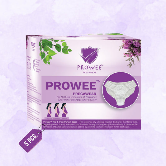 Maternity Panties with Pads (Disposable) for Minor Pregnancy Spotting / Pregawear Disposable Pregnancy Panty