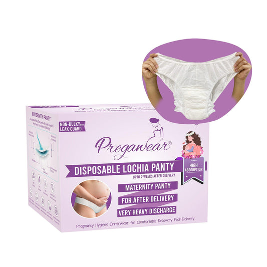 Pregawear Maternity Panty for Extra Heavy Flow with High Absorption Capacity & Leak Guard - Prowee