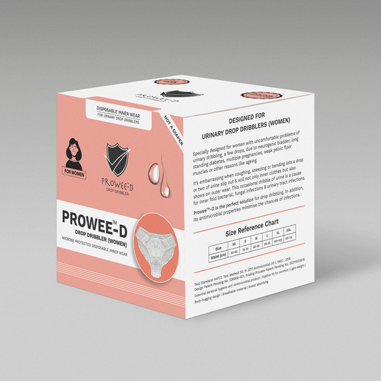 Prowee disposable briefs for women – leak-proof underwear for incontinence protection