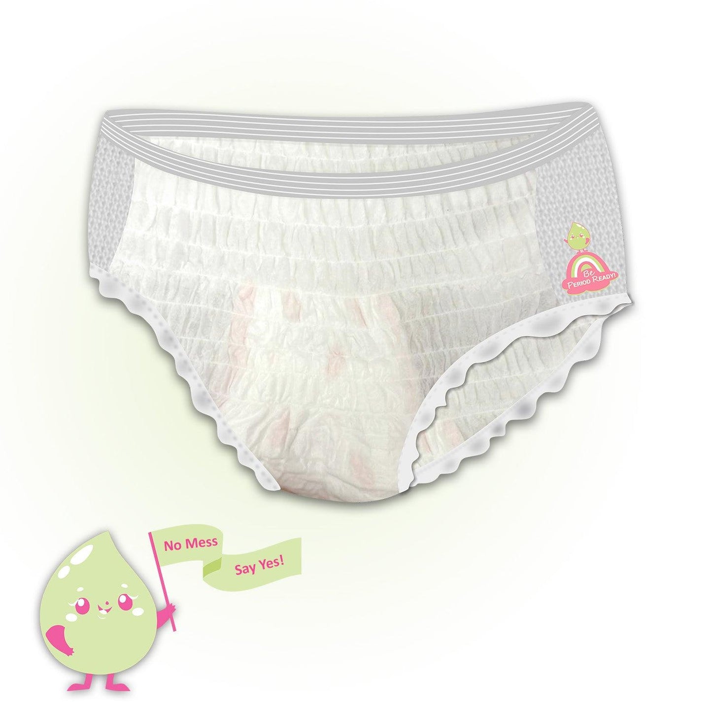 Prowee Disposable Period Panty for Heavy Flow 360 Degree Coverage with Leak Guard and Ultra-Absorbent Core - Prowee