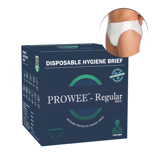 Prowee Men Regular - Disposable Hygiene Brief (Experience Comfort and Style) - Prowee