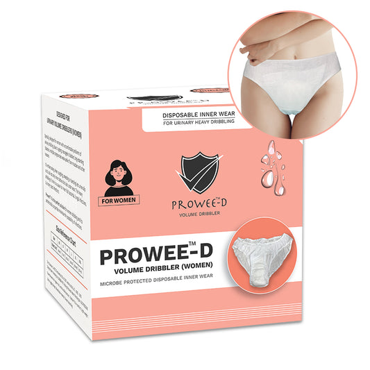 Prowee disposable briefs for women – leak-proof underwear for incontinence protection